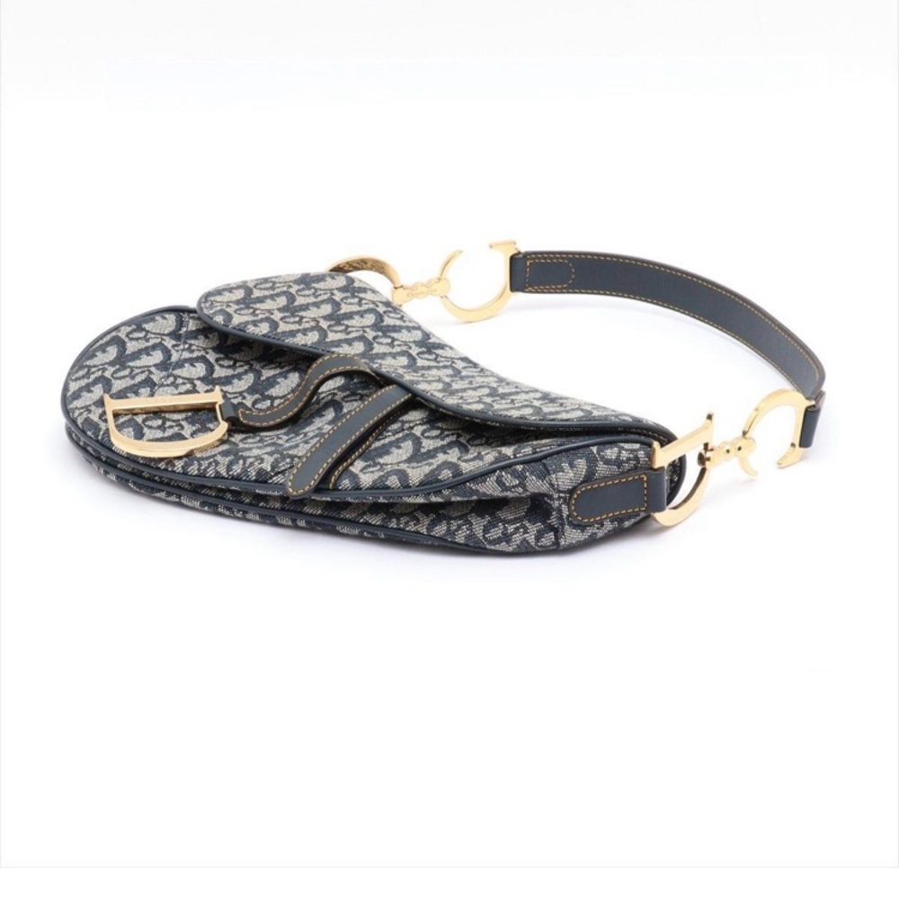 Christian Dior Vintage Diorissimo Saddle Bag EUC - Picture 3 of 11